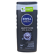 Гель для душу 3в1 для тіла волосся та обличчя чоловічий NIVEA men ds active clean m250 - зображення 1