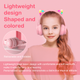 Навушники ONIKUMA Bluetooth Gaming CAT with LED B90 Pink - изображение 2
