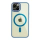 Чохол Creative TPU PC Metal Calais із MagSafe для Apple iPhone 13 Light Blue - зображення 1
