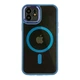 Чохол Creative TPU PC Metal Calais з MagSafe для Apple iPhone 12 Light Blue - зображення 1