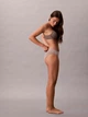 Набор трусиков слипов женских Calvin Klein QD5212-322 L 3 шт Черный/Красный/Бежевый (014056429142) - изображение 6