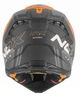 Мотошолом NOX N634 Storm матовий помаранчевий/чорний, XXL - зображення 2