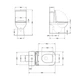 Унитаз-компакт Qtap Crow Eco безободковый с седалием Soft-close QTCRO27W48750 - изображение 3