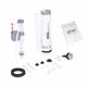 Унитаз-моноблок напольный Qtap Kolibri Ultra Quiet безободочный с сиденьем Soft-close WHITE QT10226380W - изображение 8