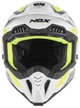 Мотошолом NOX N634 Storm жовтий/білий/синій, XXL - зображення 3