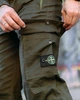 Костюм Stone Island хакі PA5073, стрейч котон, на блискавці, чоловічий спортивний комплект L - зображення 10
