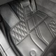 Коврики в салон Inliner Wave Style для Li Auto L9 '24- 3 ряда из экокожи черные (комплект) - изображение 10