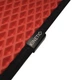 Коврики в салон Kinetic для Seat Ibiza 4 '08-17 EVA-полимерные красные с черной тесьмой (комплект) - изображение 5