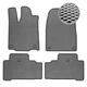 Килимки в салон Kinetic для Acura MDX '14-21 YD3 гібрид EVA-полімерні сірі з чорною тасьмою (комплект) - зображення 1