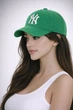 Молодежная кепка с вышивкой Нью Йорк (New York) One-size 54-57см Зеленый - изображение 1