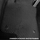 Коврики в салон Kinetic для Nissan Note 2 e-POWER '16-20 Japan EVA-полимерные черные (комплект) - изображение 5