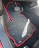 Коврики в салон Kinetic для Mitsubishi Eclipse Cross '18- EVA-полимерные черные с красной тесьмой (комплект) - изображение 6