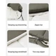 Спальник з капюшоном Naturehike LD350 CNK2300SD016, темно-зелений - изображение 3