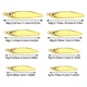 Блесна пилькер Smit Metal Minnow 7 грамм 5 см silver - изображение 4