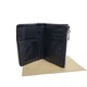 Шкіряний гаманець Genuine Leather чорний 1835-166 black - изображение 4