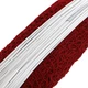 Сітка для бадмінтону SP-Sport Badminton Net 0018 розмір 6,1x0,76м Red-White - зображення 7