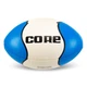Мяч для регби размер №4 Core 5377-4 для игроков 10-14 лет White-Blue - изображение 1