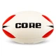 Мяч для регби размер №4 Core 5379-4 для игроков 10-14 лет White-Red - изображение 1