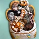 Дерев'яний пазл-вкладиш "Котики-муркотики" Ubumblebees (ПСФ133) PSF133 - зображення 6
