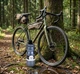 Термос-поїлка For Bike 550 мл з нержавіючої сталі велосипедна спортивна пляшка для води Blue - изображение 2