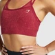 Спортивний топ Gymshark b2a1d3c59 XS червоний (100006562) - зображення 3