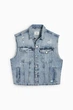 Джинсовий жилет C&A 2238524c59 XXL блакитний (100006406) - зображення 2