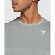 Спортивна футболка Gymshark a6a4dc58 S сіра (100006123) - зображення 3