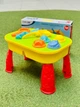Детский игровой столик песочница для дома игры с кинетическим песком водой в комплекте с крышкой и набором формочек - изображение 6