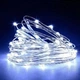 Гирлянда 10 м светодиодная нить Роса LED на батарейках Холодный белый - изображение 1