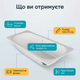 Ванна сталева Insana Verica 150×70 см прямокутна стінка 1.9 мм для готелю дому дачі купіль емальована - зображення 9