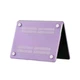 Чехол HardShell Matte Case для MacBook Air 13.6 2022-2026 M2/M3/M4/M5 A2681/A3113/A3240/A3449 — Purple фиолетовая матовая защитная накладка - изображение 2