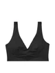 Топ спортивний Victoria's Secret Unlined Essential Plunge Bralette, M, чорний - зображення 1