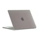 Чехол HardShell Matte Case для MacBook Air 13.6 2022-2026 M2/M3/M4/M5 A2681/A3113/A3240/A3449 — серая матовая защитная накладка - изображение 4