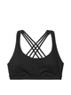 Женский спортивный топ Victoria's Secret Strappy Back Light, M, черный - изображение 1