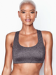 Жіночий спортивний топ Victoria's Secret Strappy Back Light, S, сірий - зображення 1