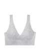 Топ спортивний Victoria's Secret Unlined Essential Plunge Bralette, S, сірий - зображення 2