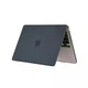 Чехол HardShell Matte Case для MacBook Air 13.6 2022-2026 M2/M3/M4/M5 A2681/A3113/A3240/A3449 — Black чорная матовая защитная накладка - изображение 4