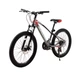 Велосипед SPARK SHARP JR. (колеса - 24", сталева рама - 12") Сірий із чорним - зображення 3