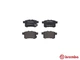 Тормозные колодки дисковые задние Brembo (P28072) - изображение 2