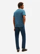 Футболка хлопковая длинная мужская Tommy Hilfiger 135389589 L Синяя с серым (1159856429) - изображение 2