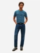 Футболка хлопковая длинная мужская Tommy Hilfiger 135389589 L Синяя с серым (1159856429) - изображение 3