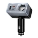 Адаптер автомобильный HOCO Smart cigarette lighter PD car charger Z65A |1USB/2Type-C/1DC, 165W, PD/QC| Black - изображение 1