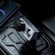 Автомобільний зарядний пристрій розгалужувач HOCO Z65 Smart dual cigarette lighter car charger 240W Black - зображення 6