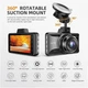 Видеорегистратор M01 PRO 1080P с ADAS камерой заднего вида 64GB (M01 PRO-Y3) - изображение 4