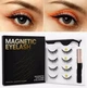 Набор накладные магнитные ресницы подводка пинцет Magnetic eyelashes 5 магнитов (5523) - изображение 6