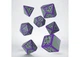 Набір кубиків Pathfinder Goblin Purple & green Dice Set (7 шт.) (SPAT18) - изображение 2
