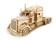 Деревянный 3D-пазл конструктор Тягач ROKR Heavy Truck MC502 (286 деталей) - изображение 1