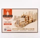 Деревянный 3D-пазл конструктор Тягач ROKR Heavy Truck MC502 (286 деталей) - изображение 3