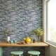Декоративная пвх панель на стену Sticker Wall Серый клинкерный кирпич SW-00001841 960 х 480 х 4 мм (TBiz17134) - изображение 4