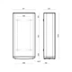 Бойлер Ariston VELIS TECH 100 EU (3100919) Ariston 3100919 943357 - изображение 4